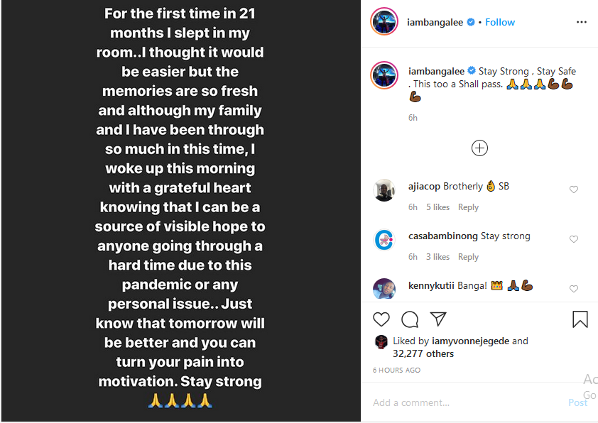 D’banj shares his post-traumatic experience after son’s death