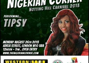 Tipsy & Dancer “GONE WILD” On Stage @ Nigerian Corner Notting Hill Carnival 2013