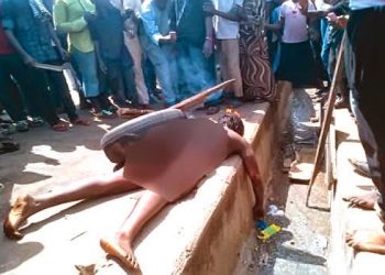 Female Kidnapper :Killed In Ilorin [Graphic picture ]