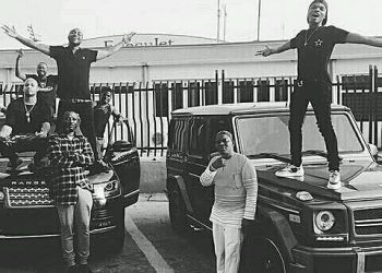 Photos: Seems Davido And Wizkid Are Working On A Collabo
