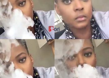 Social Media Outrage As Video Of President’s Daughter Smoking Heavily Goes Viral (Watch)