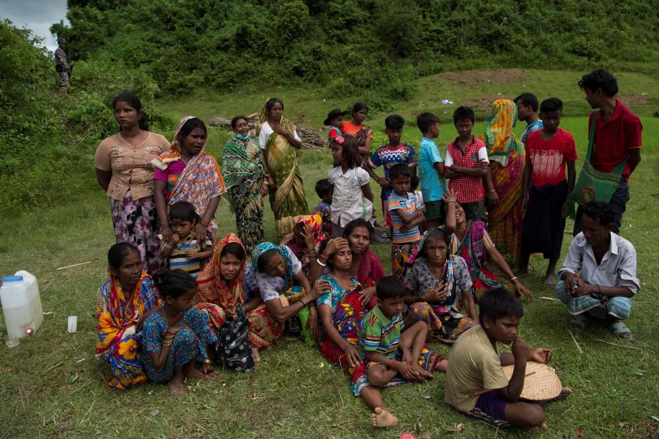 Tears Flow As Families Find Mass Grave With At Least 45 Corpses Of Their Relatives Inside The Bush (Graphics Photo warning )