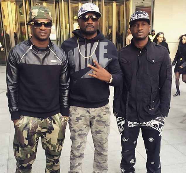 VIDEO: Psquare Peter Engages In Near Fist Fight With Paul And Jude
