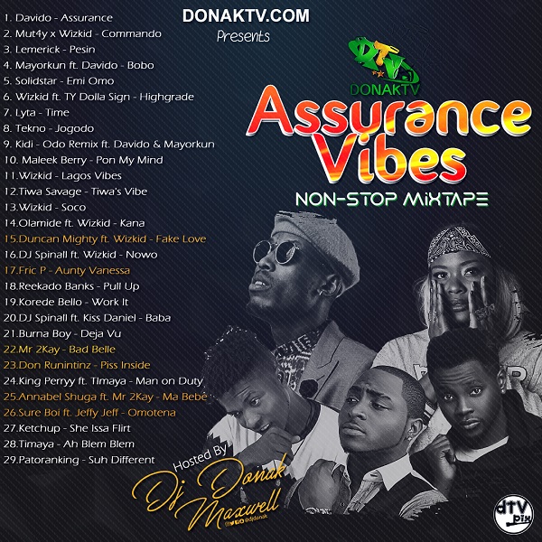 MIXTAPE: DJ Donak – Assurance Vibes Mix