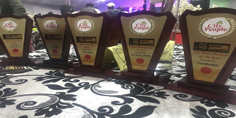 DMW Shines With Six Awards At The 2018 City People Music Awards