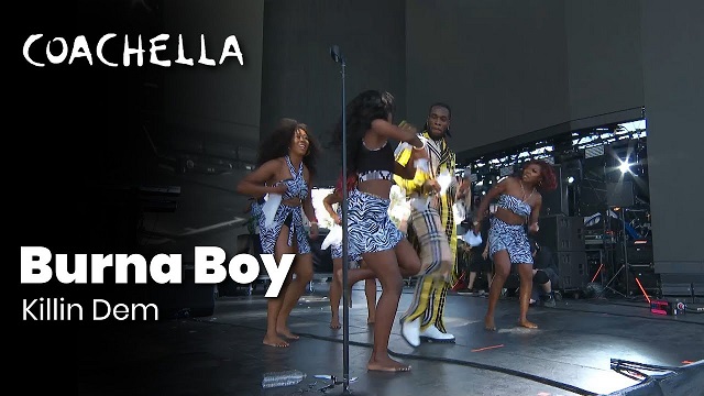 Burna Boy performance at Coachella 2019