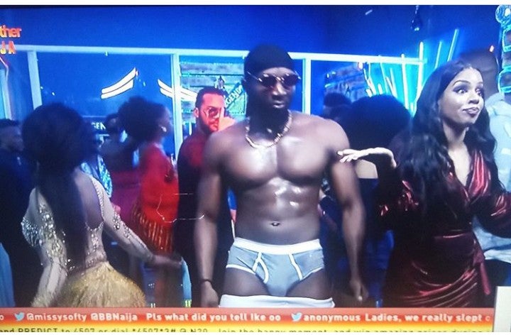 Shirtless Male Stripper, Tuoyo Straddles Lady Inside Pool (Video)