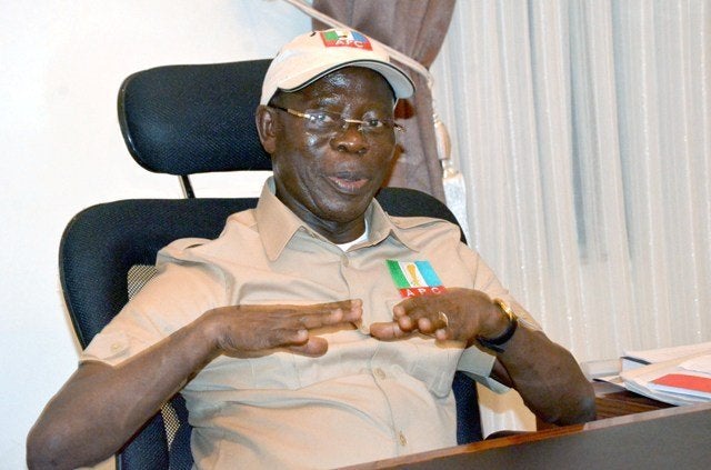 We Will Correct All Errors Of PDP In Bayelsa: Oshiomhole