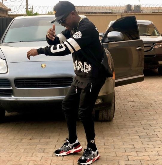Small Doctor Furious After A Man Bashed His Porsche At Lagos Airport (Video)