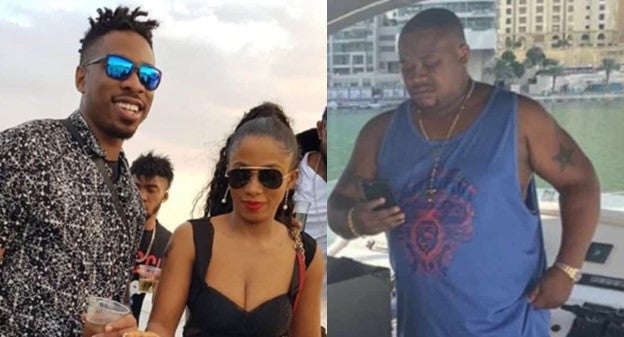 Mercy, Ike Hang Out With Cubana Chief Priest In Dubai (Photos)