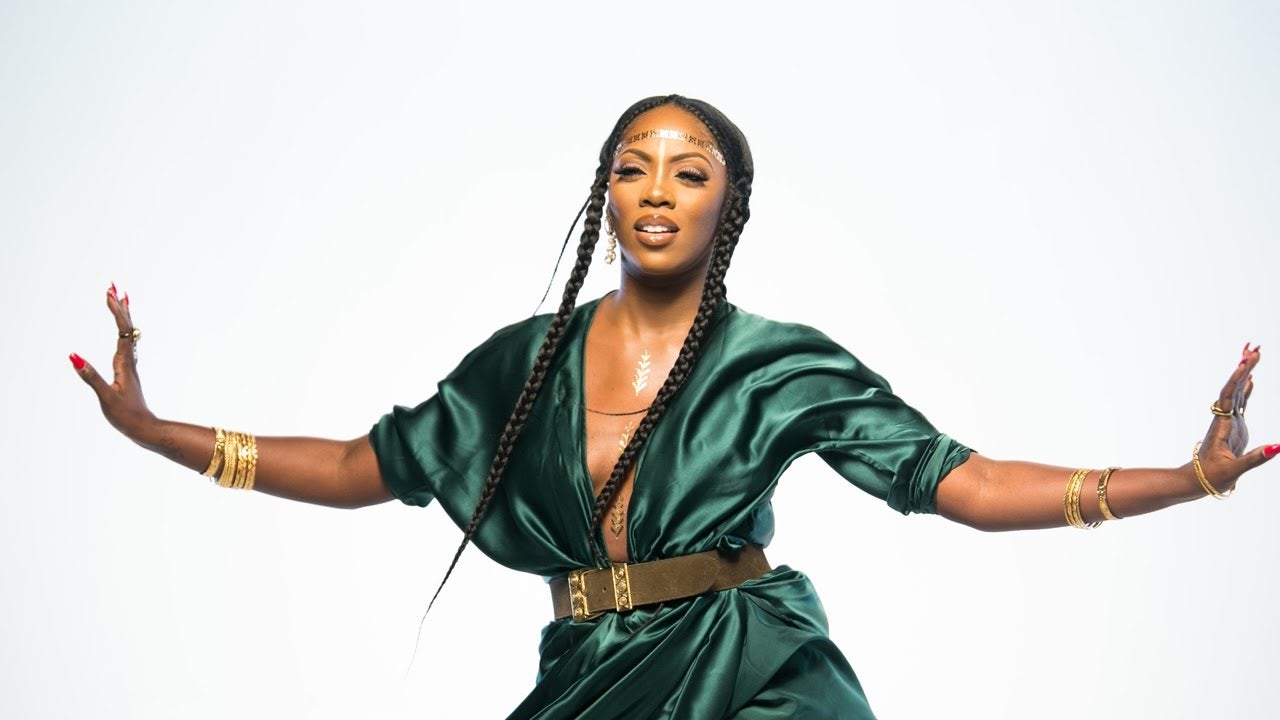 Tiwa Savage Shows Her Dance Skills In Skimpy Outfit (Video)