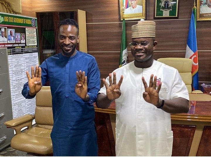 Singer, 9ice Endorses Governor Yahaya Bello’s Second Term Ambition