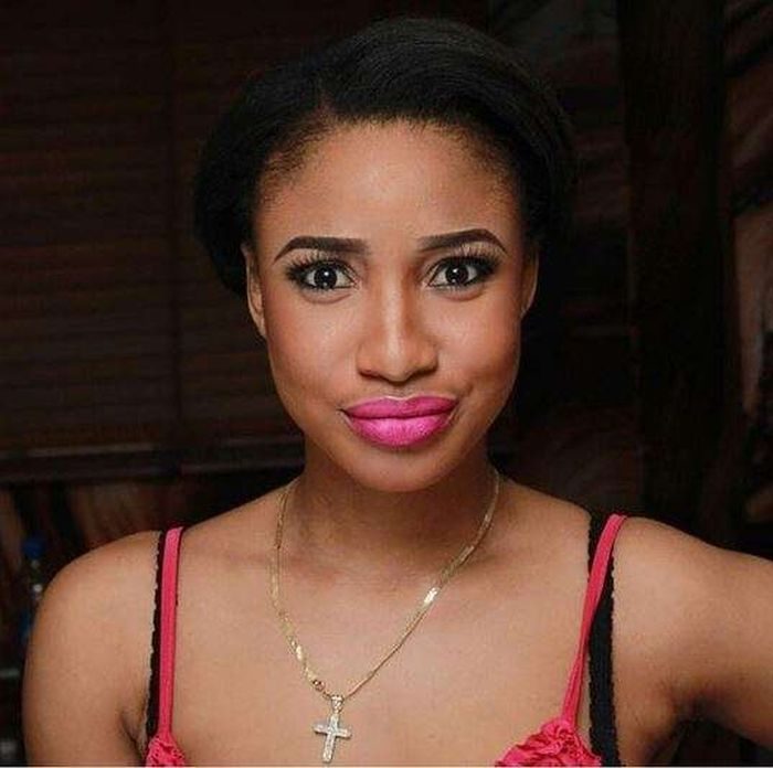 Tonto Dikeh Shares Photo Of Lady Who Looks Like Mr Ibu (Photo)