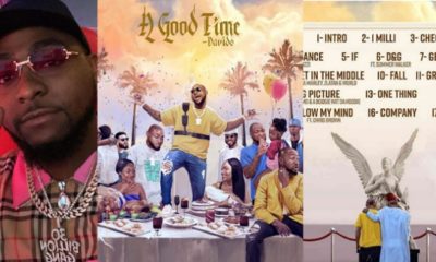 Davido Drops Much Anticipated New Album, ‘A Good Time’