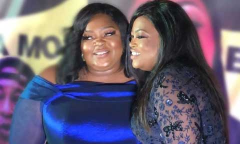 Nollywood Actresses, Eniola Badmus, Funke Akindele Settle Beef (Photo)