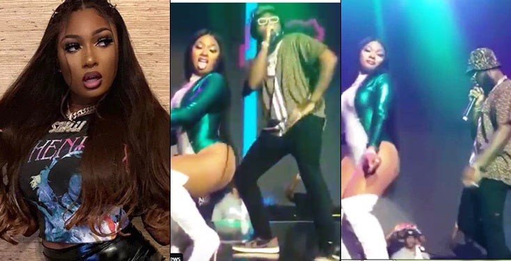 Davido Reacts To Video Of Him Refusing To Dance With Megan Thee Stallion