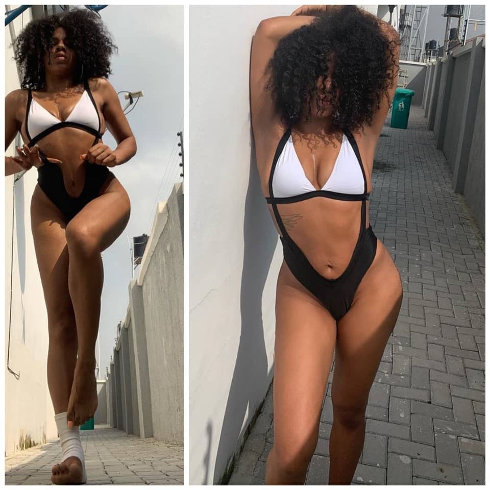 Venita Akpofure Puts Her Banging Body On Display As She Wears A Sexy Swimwear (Photo)