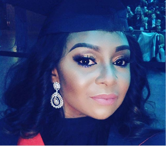 Victoria Inyama Celebrates As She Graduates From University