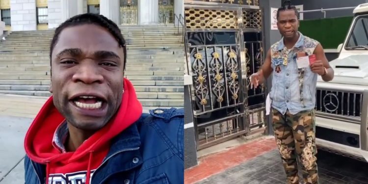 Speed Darlington Hangs Out With Vic-O At A Club In Lagos (Video)