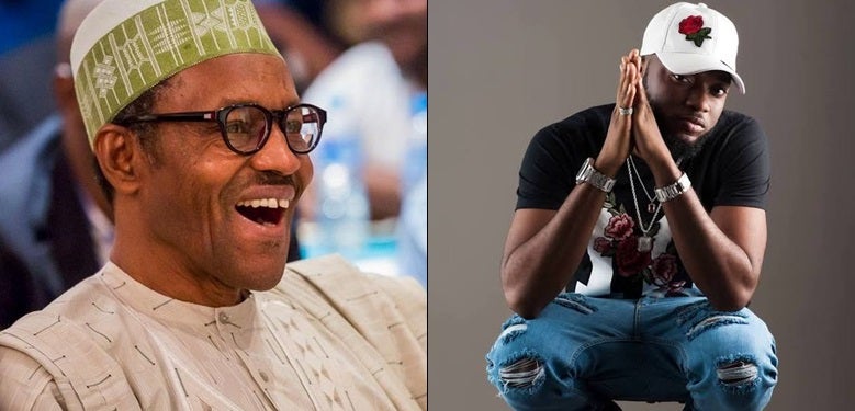 Nigerian Rapper Dremo Reacts To President’s Buhari’s Birthday (Photo)