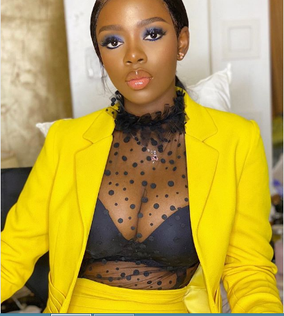 Fans React As BBNaija Diane Steps Out For Movie Premiere(Photo)