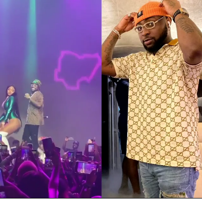 Nigerians React As Davido Performs On Stage With Mega Thee Stallion