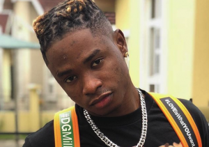 Entertainers Lil Kesh And Young John Bump, Fall On Stage
