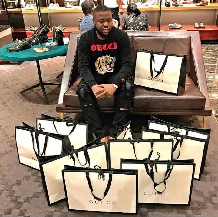 ‘Shut Up Your Mouth’ – Hushpuppi Slams Timaya Over Comments (Photo)