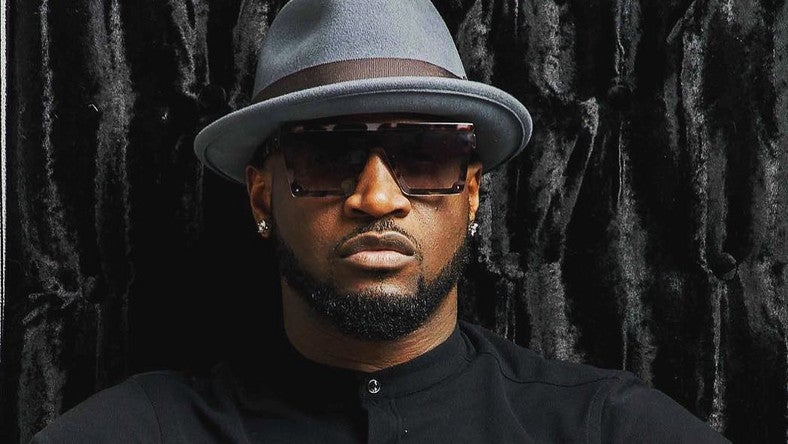 Nigerian Singer Peter Okoye Flaunts Shoe Closet (Photo)
