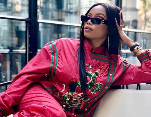 Photos: Bonang Matheba slays in Lagos