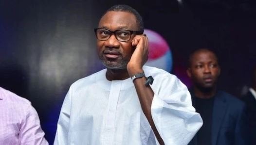 Femi Otedola, Wife Pay Daughter Surprise Visit On Movie Set (Video)