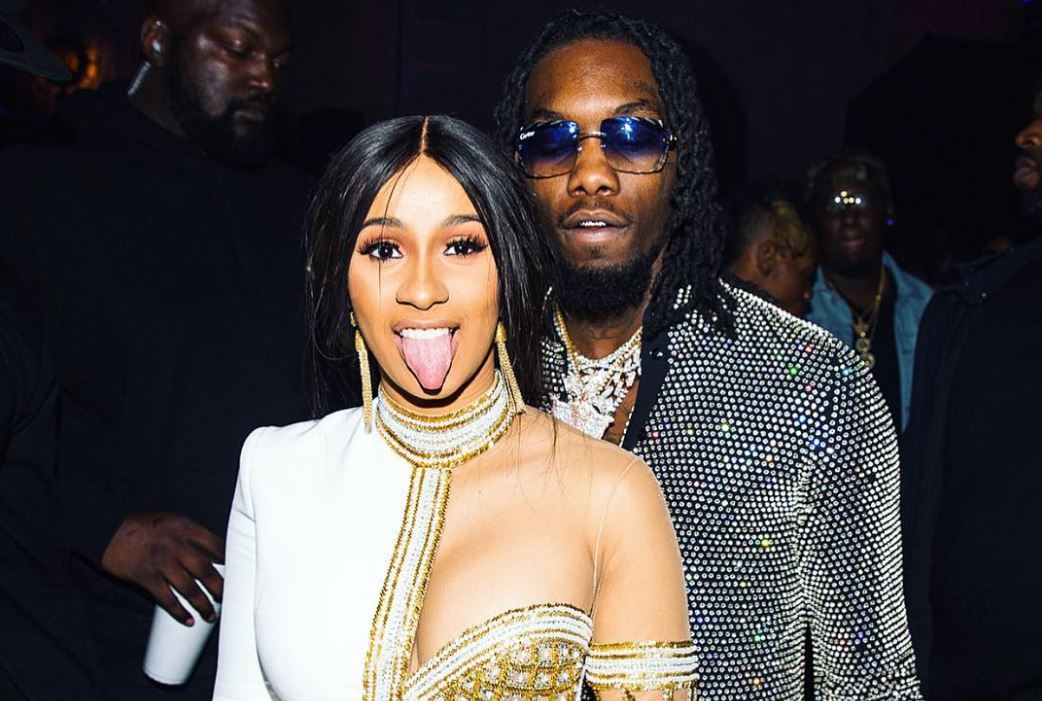 Cardi B Stuns In See-Through Outfit With Offset