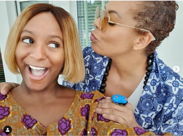 DJ Cuppy Reacts As Her Mom Sends The Middle Finger Emoji To Her (Photo)