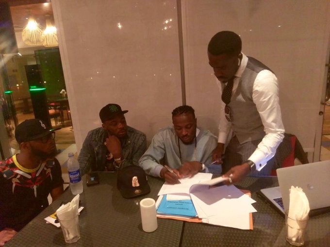 King Patrick Didn’t Tell The Whole World He Was There When Davido Was ‘Audio Signing’ Me