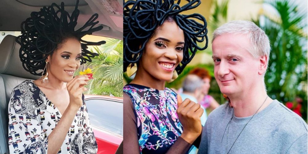 Nigerian Model, Chika Lann Throws Sister Out Of Her House For Allegedly Trying To Snatch Her Oyibo Husband