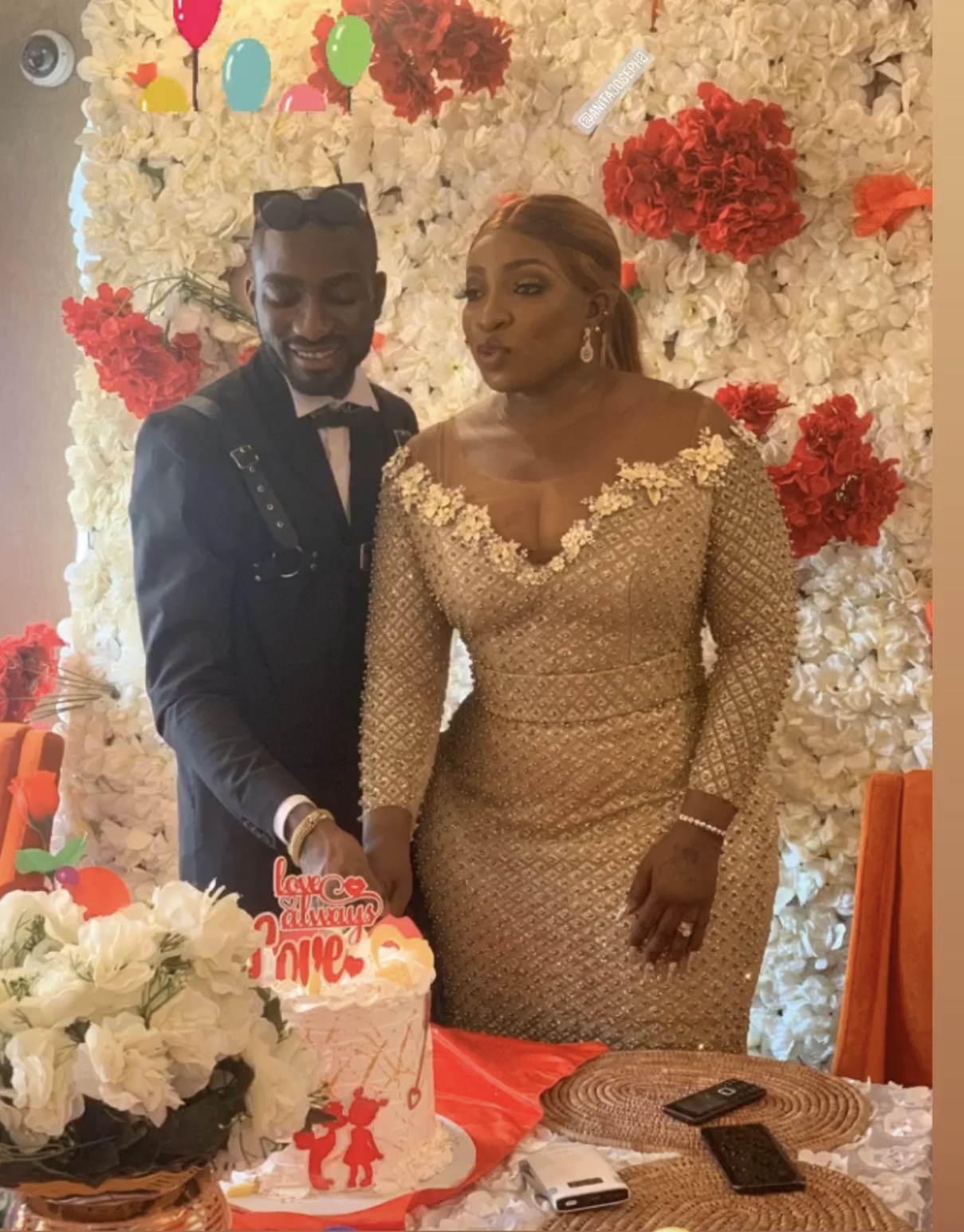 Anita Joseph Goes Live On Instagram; Flaunts Her Wedding Ring