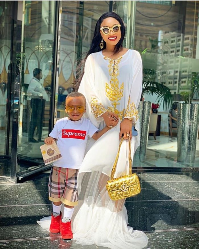 My Son Has It  All – Tonto Dikeh Brags