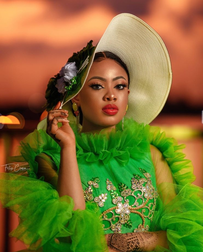 Nina Ivy Reacts After Instagram Blogger Leaks Her Husband’s Photo