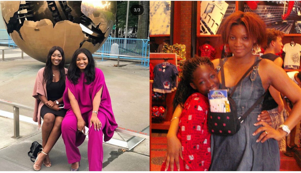 Omotola Jalade-Ekeinde, Daughter Celebrate Birthday Together