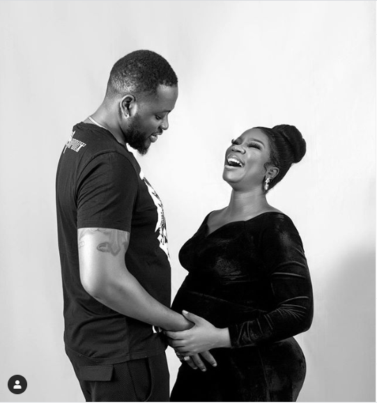 Bam Bam Flaunts Baby Bump In Valentine’s Day Photo