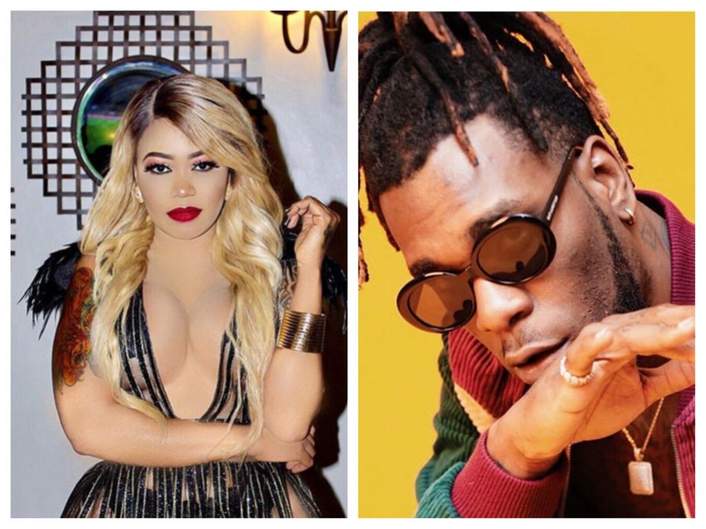 Burna Boy, Vera Sidika Hangout Together?