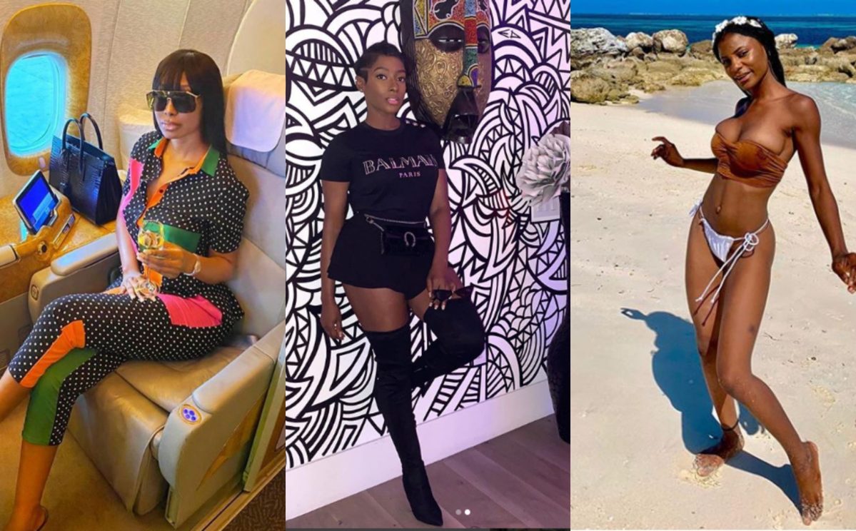Nigerian Ladies Drag Actress, Dorcas Fapson Over Dubai Trip (Photo)