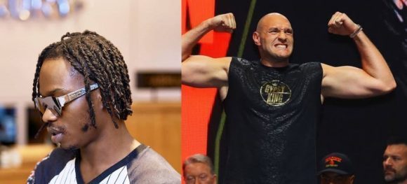 Nairamarley Hangs Out With Tyson Fury(Video)