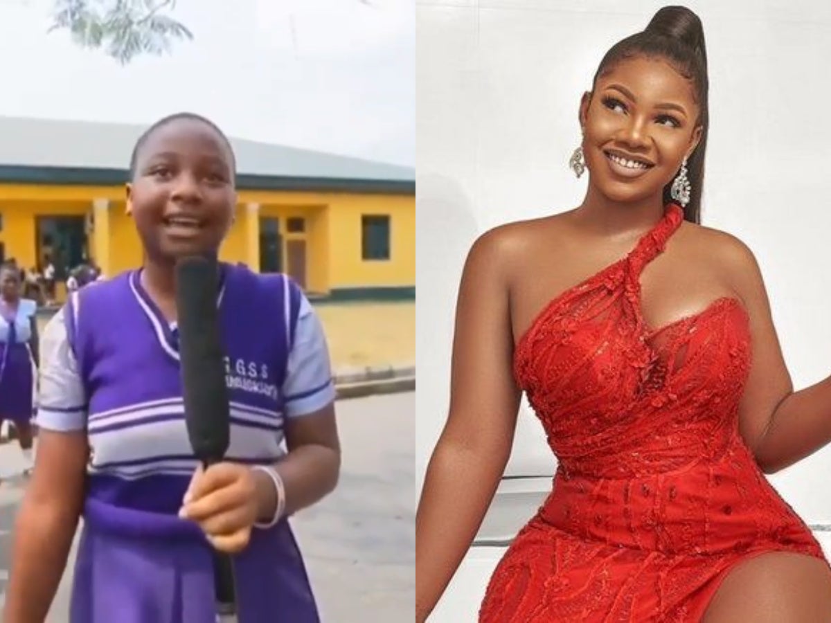 Schoolgirl Expresses Excitement After Meeting Tacha (Video)