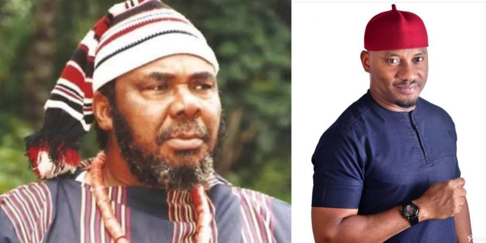 Yul Edochie Reacts As Dad Says Nigerian Men Who Kneel To Propose Are Fools