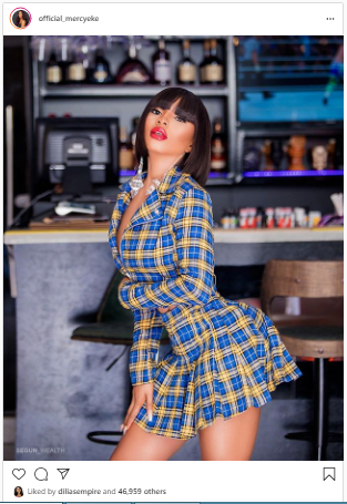 BBNaija Winner, Mercy Eke Steps Out In A Lamborghini (Photo)