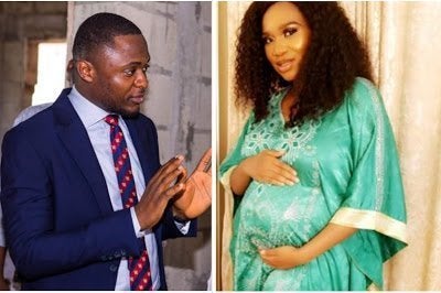 Cute Photo Of Ubi Franklin Carrying Sandra Iheuwa’s Daughter Pops Up