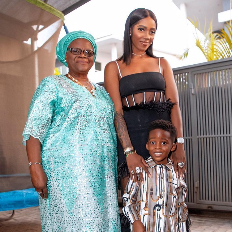 Tiwa Savage Spends Quality Time With Son After Teebillz’s Remark (Video)