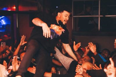 Watch: Reactions to AKA’s failed crowd surfing