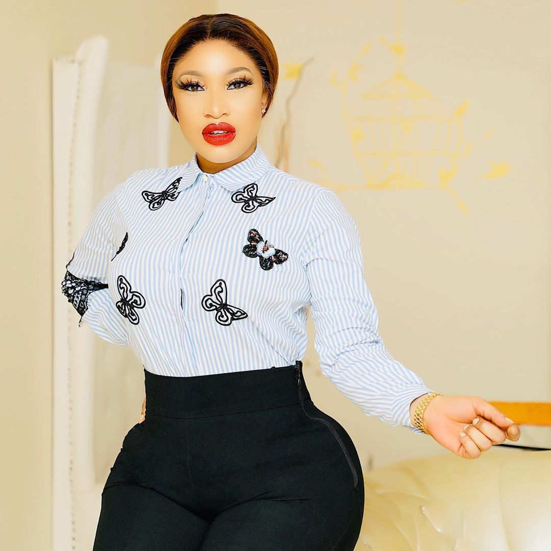 I Am Not A Lesbian, Says Actress Tonto Dikeh